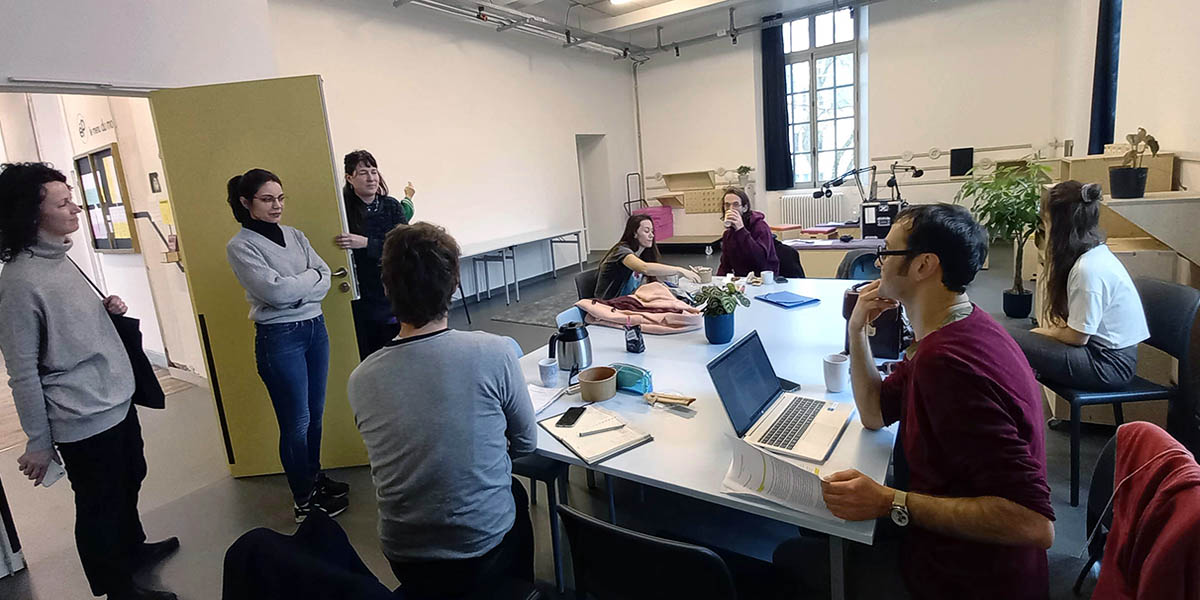 L'équipe « digitale » de l'Hôtel Pasteur en plein travail...