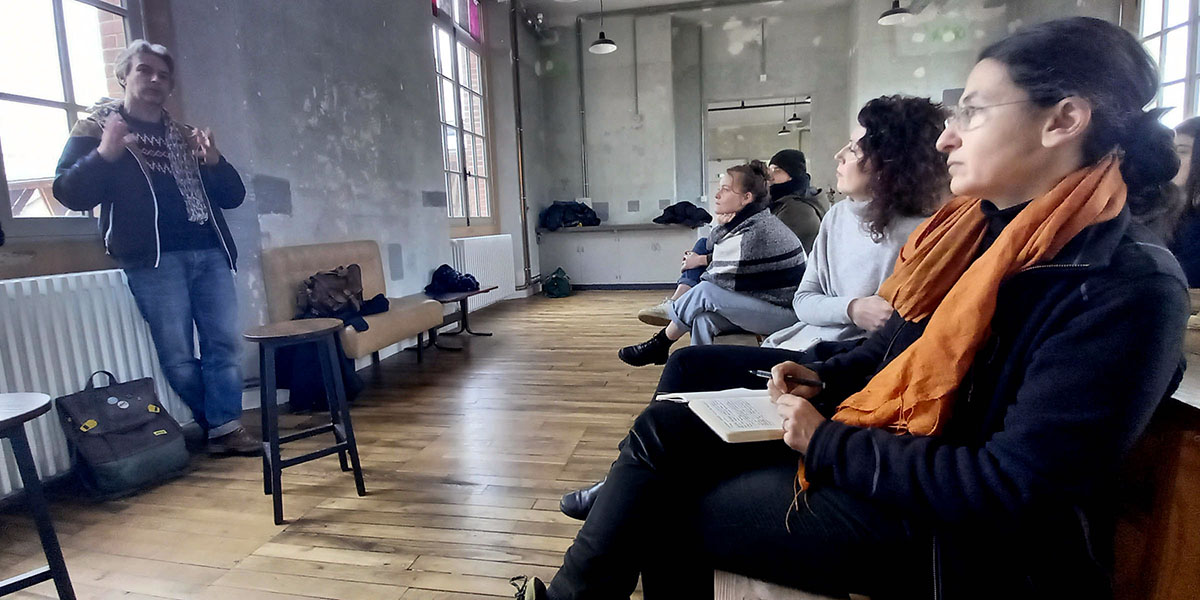 L'intervention de Jérôme Thiebaut pour l'association « Tout Atout » et leur travail pour la création des lanternes de la nouvelle Place Saint-Germain...