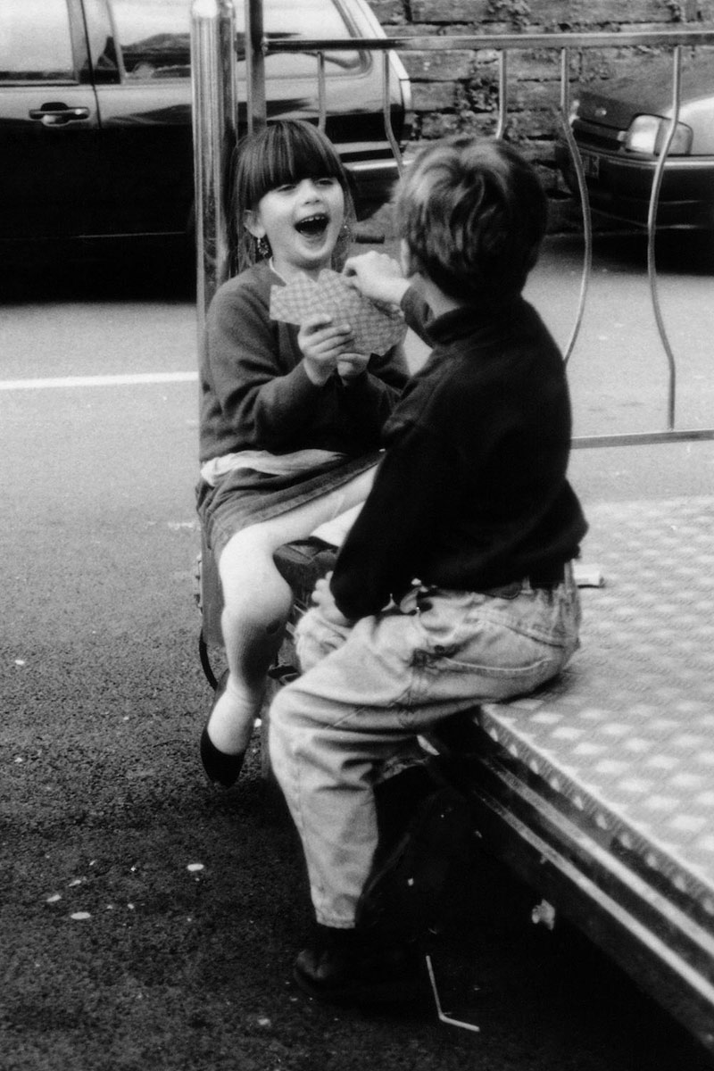 « Le jeu de cartes » - Cours Dajot - Centre-ville - 1992