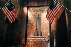L'accueil de l'Empire State Building